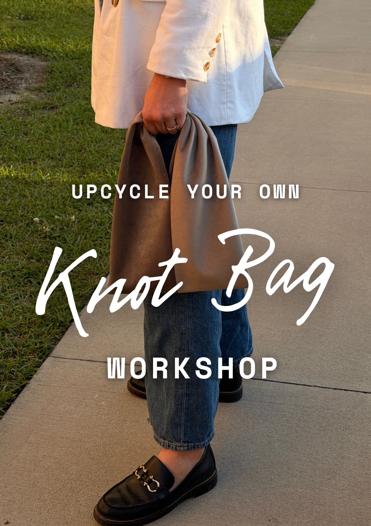 Design your own Upcycled Knot Bag