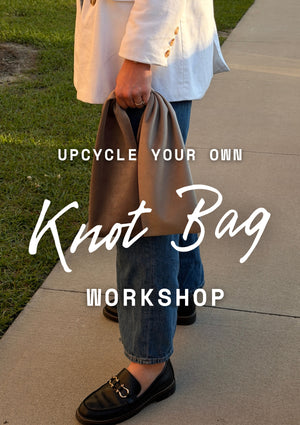 Design your own Upcycled Knot Bag