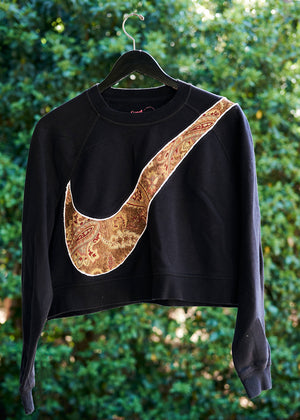 Just Swish Crop Crewneck