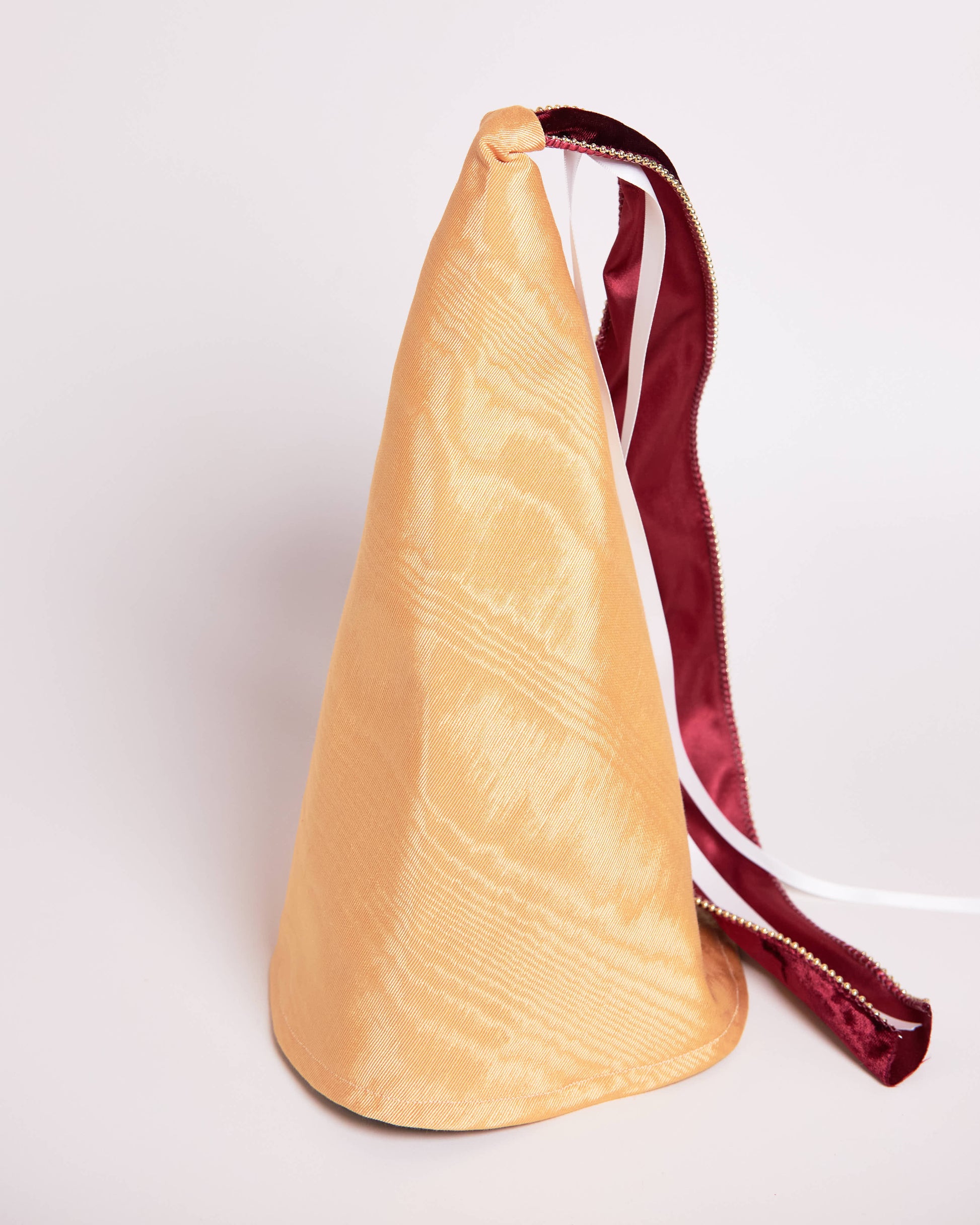 Yellow Silken Maiden Hat
