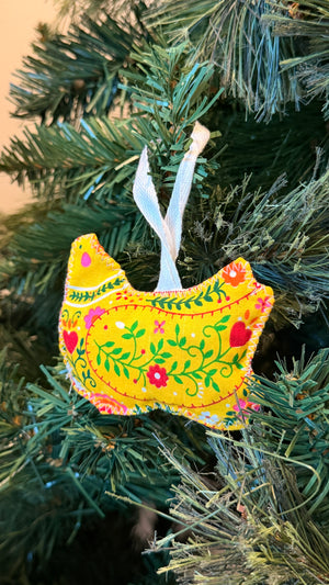 Turtle Dove Holiday Ornament