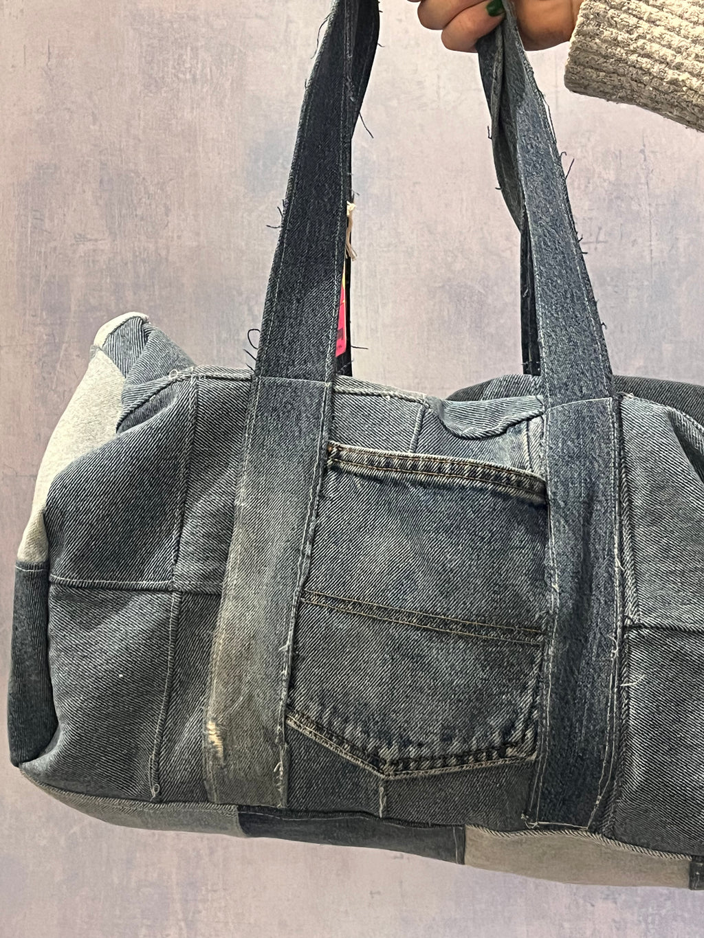 Denim Patch Weekender